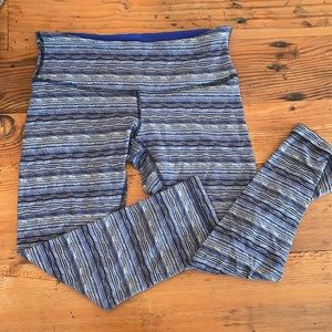 Lululemon wunder under 3/4 length legging